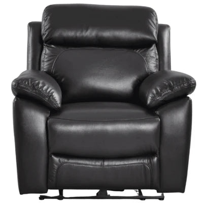 Newsome Genuine Leather Grey Electric Power Recliner 2+1+1 Seater Sofa Set