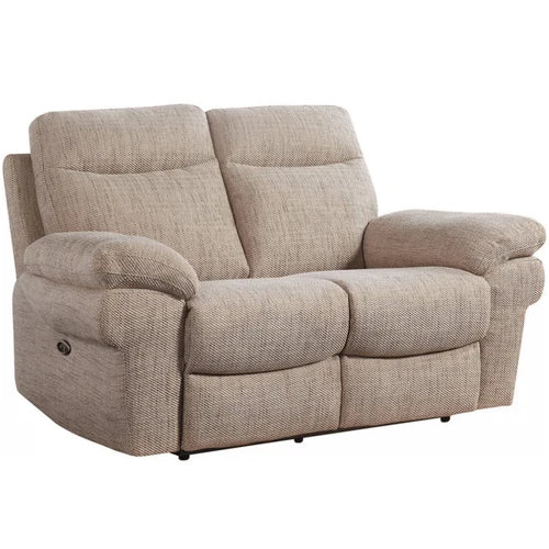 Tamla Grey Fabric Electric Recliner 2 Seater
