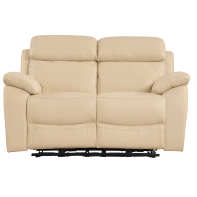Newsome Genuine Leather Tan Electric Power Recliner 2+1+1 Seater Sofa Set