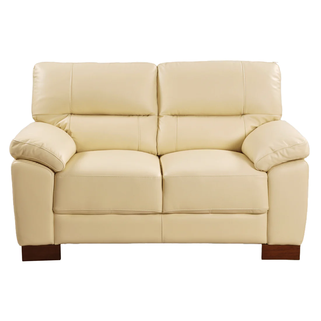 Pavilion Genuine Leather Cream 3+2+1 Seater Sofa Set