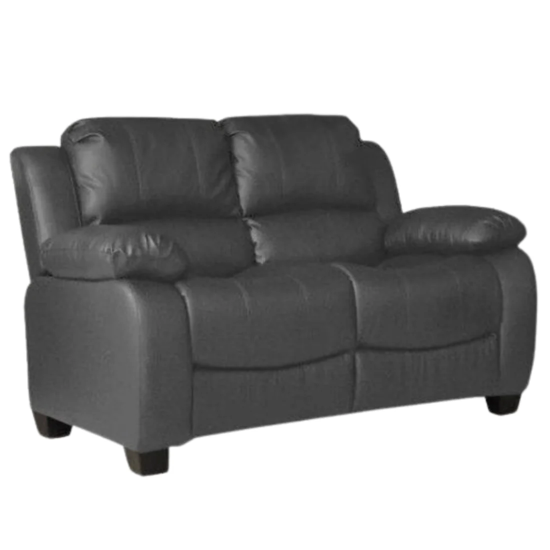Brooker Grey Leather 3+2 Seater Sofa Set