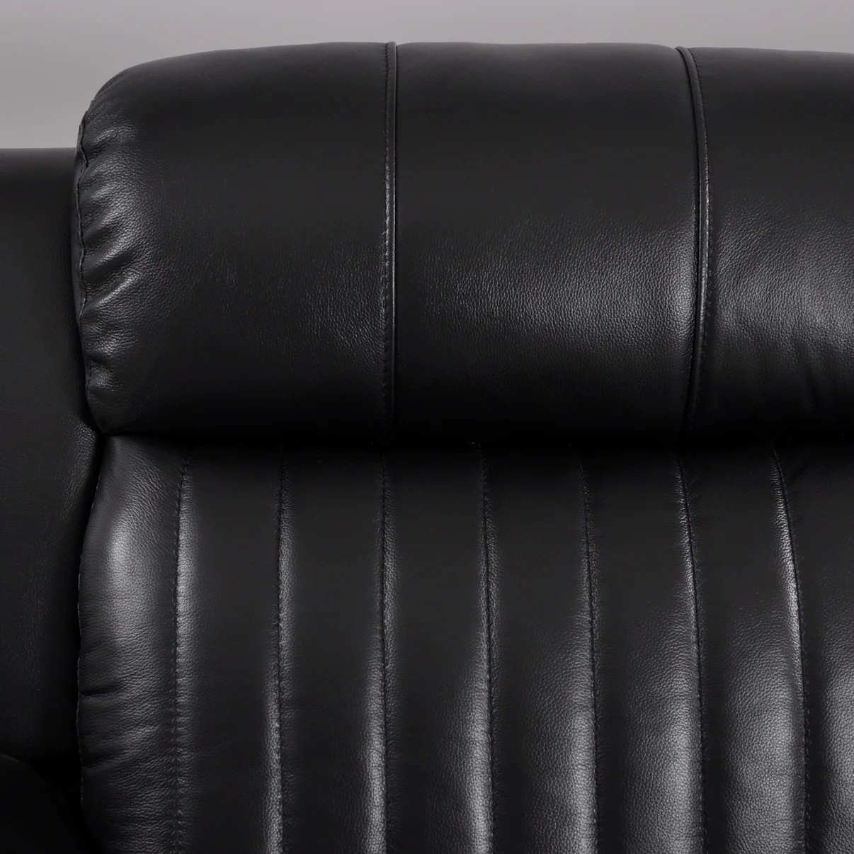 Bravado Genuine Leather Black Electric Power Recliner 3+2+1 Seater Sofa Set