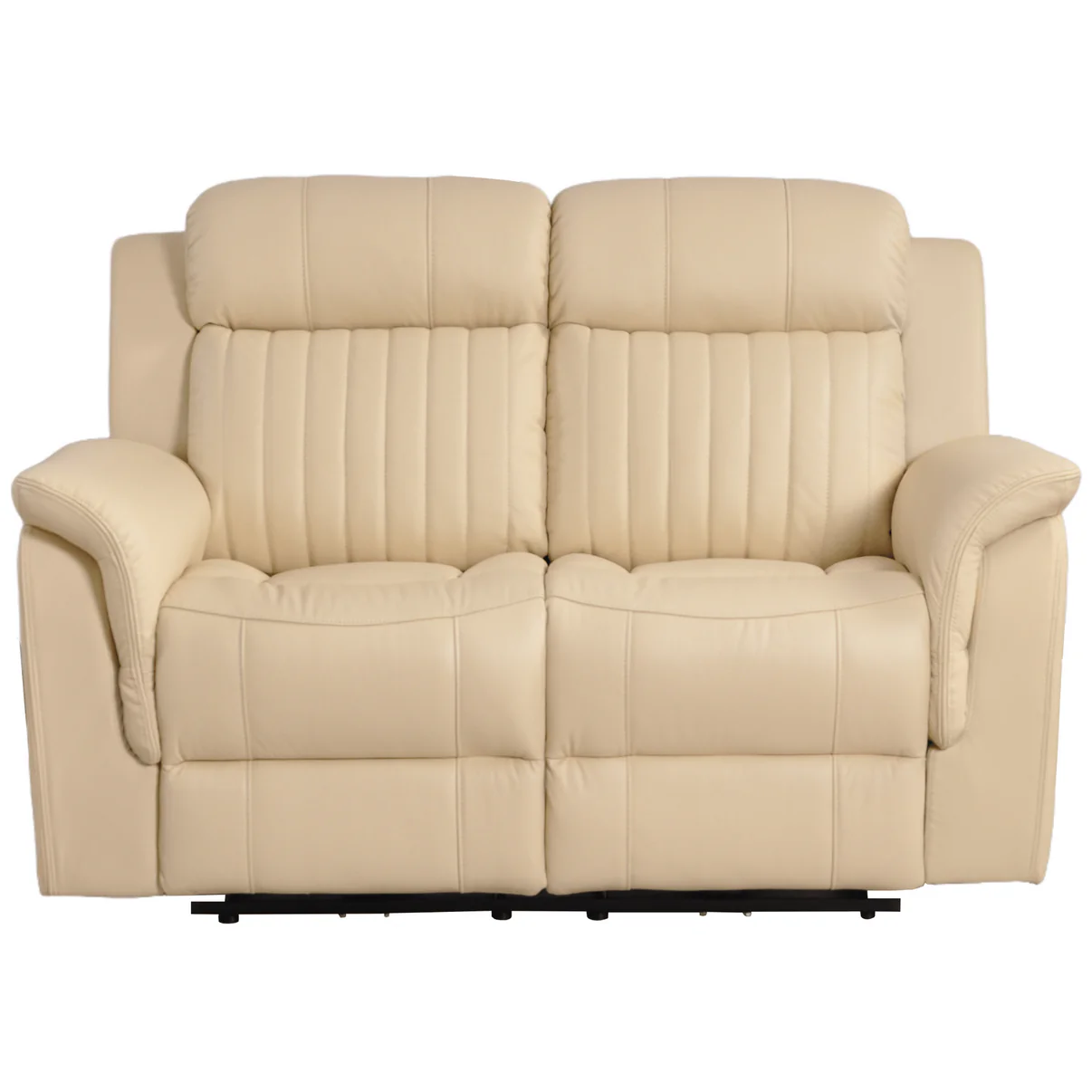 Bravado Genuine Leather Cream Electric Power Recliner 3+2+1 Seater Sofa Set