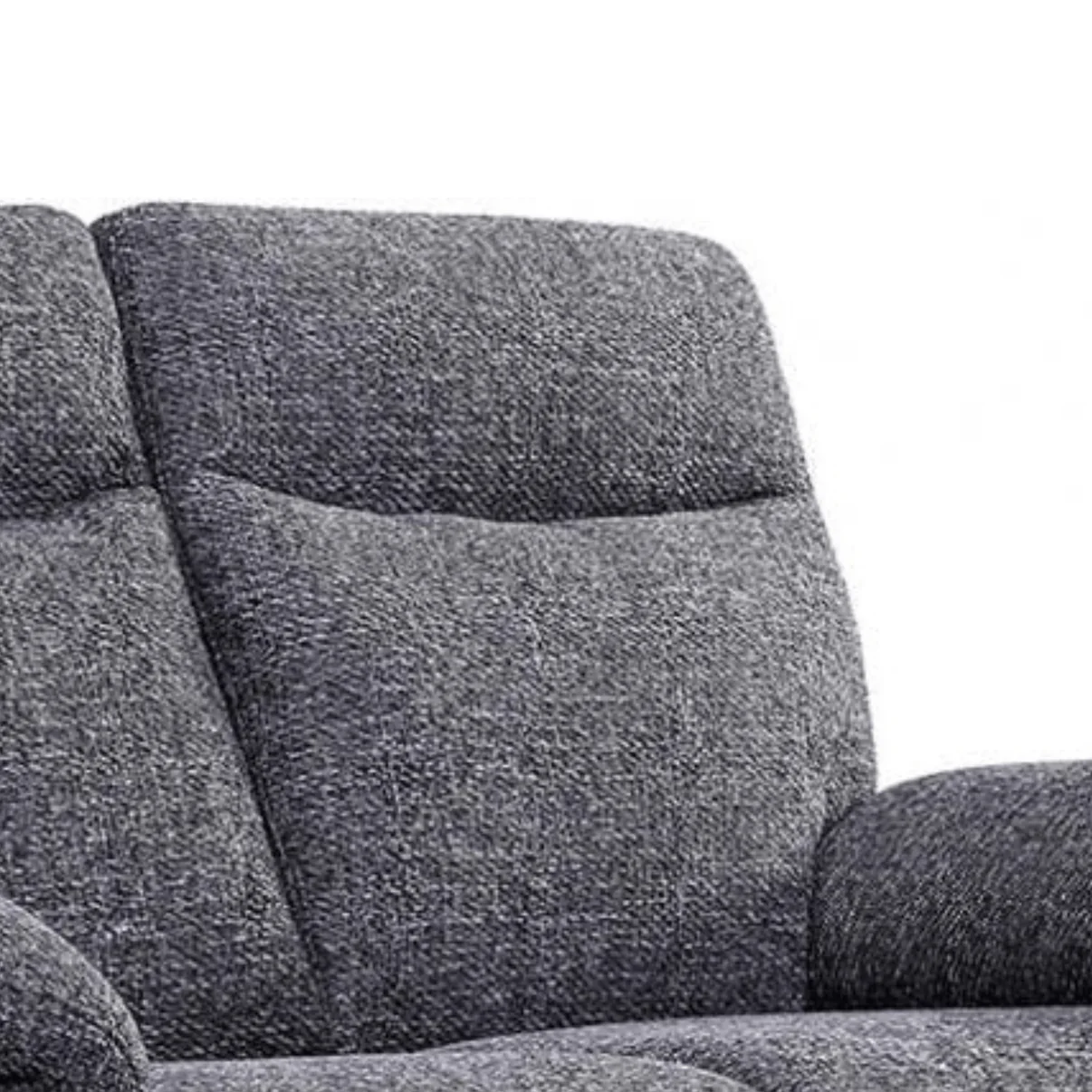 Tamla Grey Fabric Electric Recliner 2+2 Seater Sofa Set