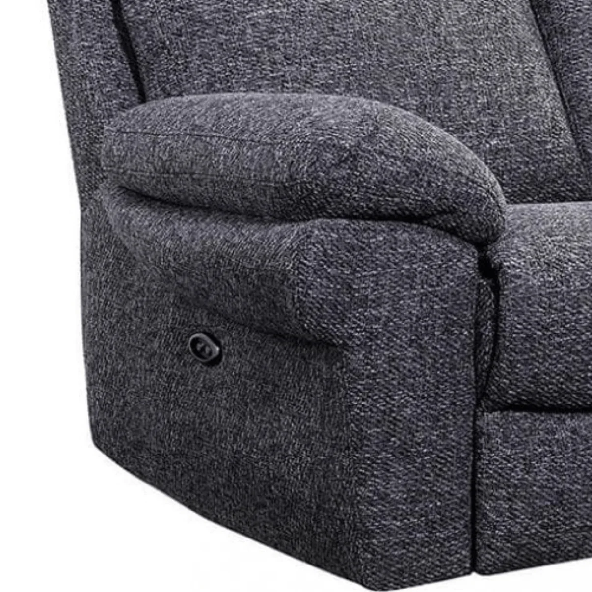 Tamla Grey Fabric Electric Recliner 3+1 Seater Sofa Set