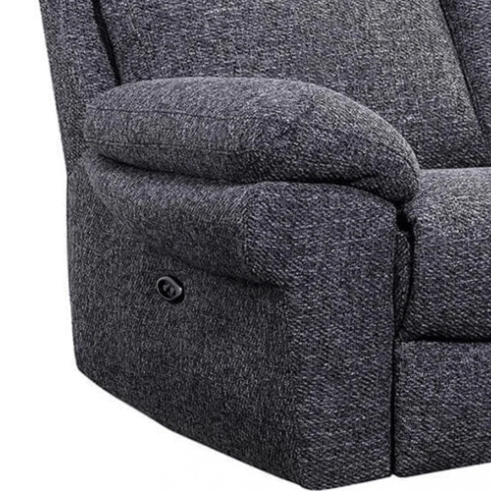 Tamla Grey Fabric Electric Recliner 3+2 Seater Sofa Set