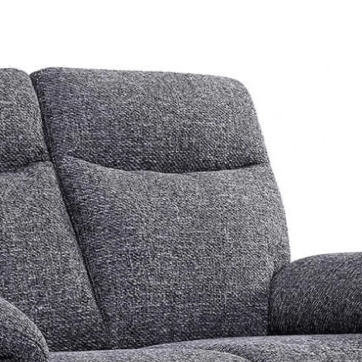 Tamla Grey Fabric Electric Recliner 3+2 Seater Sofa Set